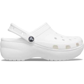Classic Platform Clog W White