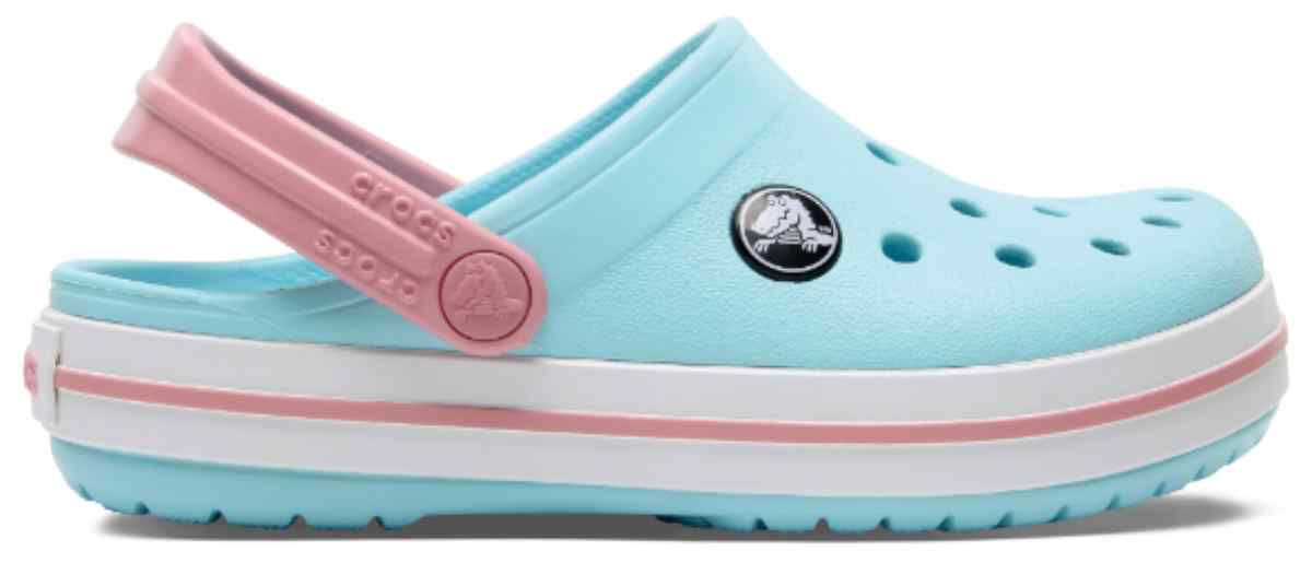 Crocband Clog Niños K Azul Hielo/Blanco