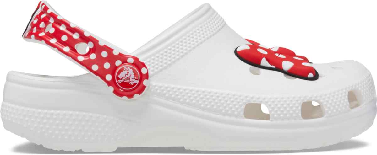 Disney Minnie Mouse Cls Clg K White/Red
