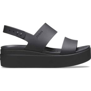 Sandalias Crocs Brooklyn Bajas Negro