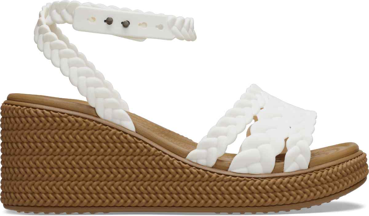 Brooklyn Woven Ankle Strap Chalk