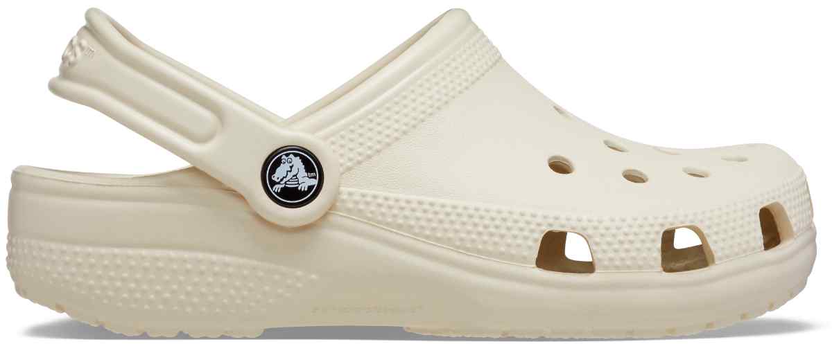 Crocs Clásicos Niños K Marfil