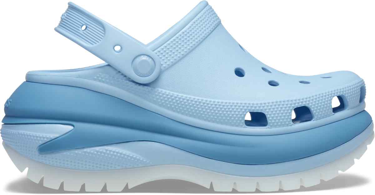 Mega Crush Matte Clog Azul Pastel