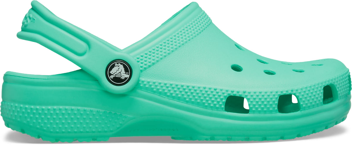 Crocs Clásicos Infantiles T Verde Brillante