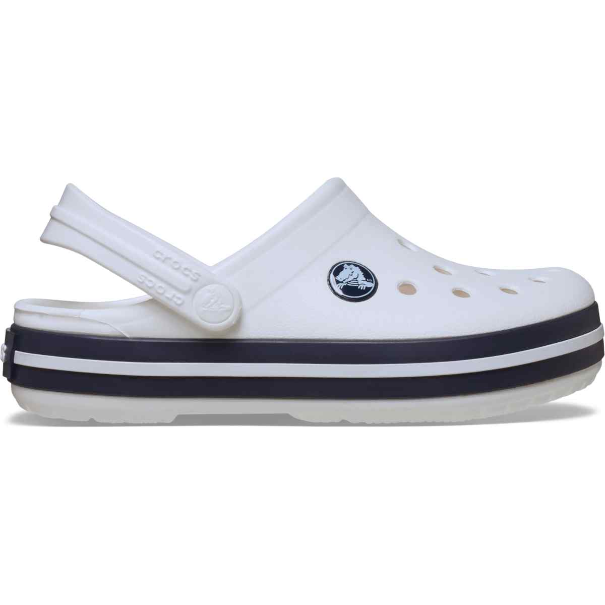 Crocband Clog T White/Navy